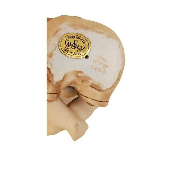 Vintage Porcelain Andrea by Sadek Made in Japan Boy Porcelain Figurine - Picture 5 of 6